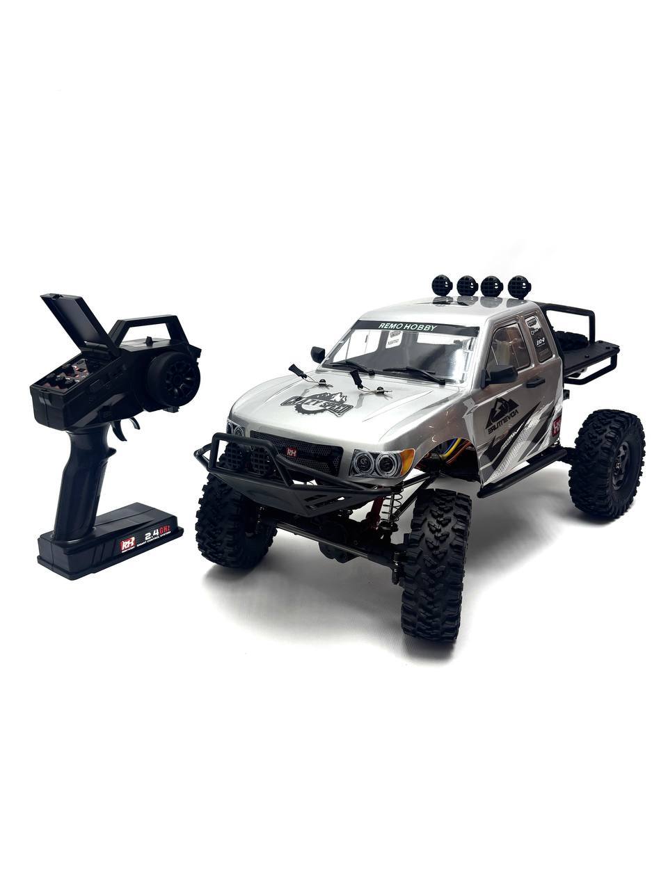 Радиоуправляемый краулер Remo Hobby 1097-ST (серебристый) 4WD RTR масштаб 1:10 2.4G - RH1097-ST