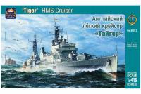 Сборная модель Английский лёгкий крейсер «Тайгер» масштаб 1:415 - AK40012