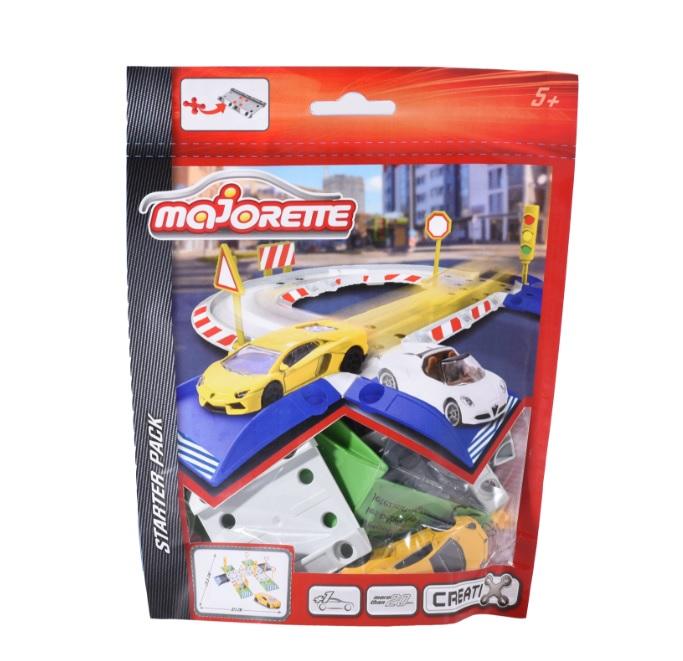 Дополнительные элементы Majorette Creatix 20шт. + 1 машинка, 4 в, 1|12 - 2050008