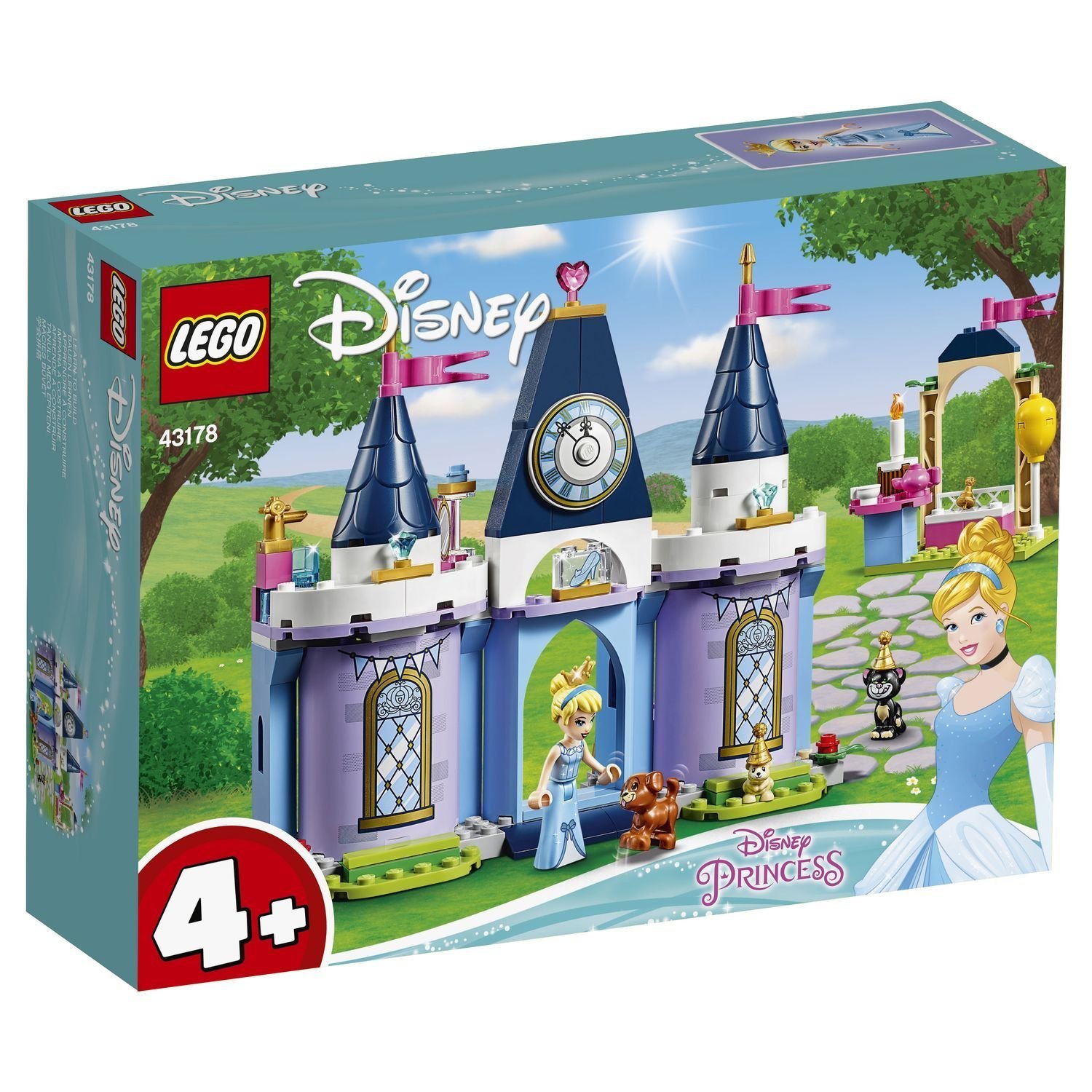 Конструктор LEGO Disney Princess Праздник в замке Золушки™ - 43178