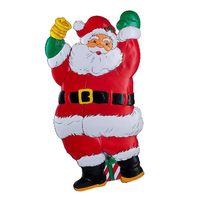 Новогоднее панно Snowmen *Санта Клаус с колокольчиком* - Е94328