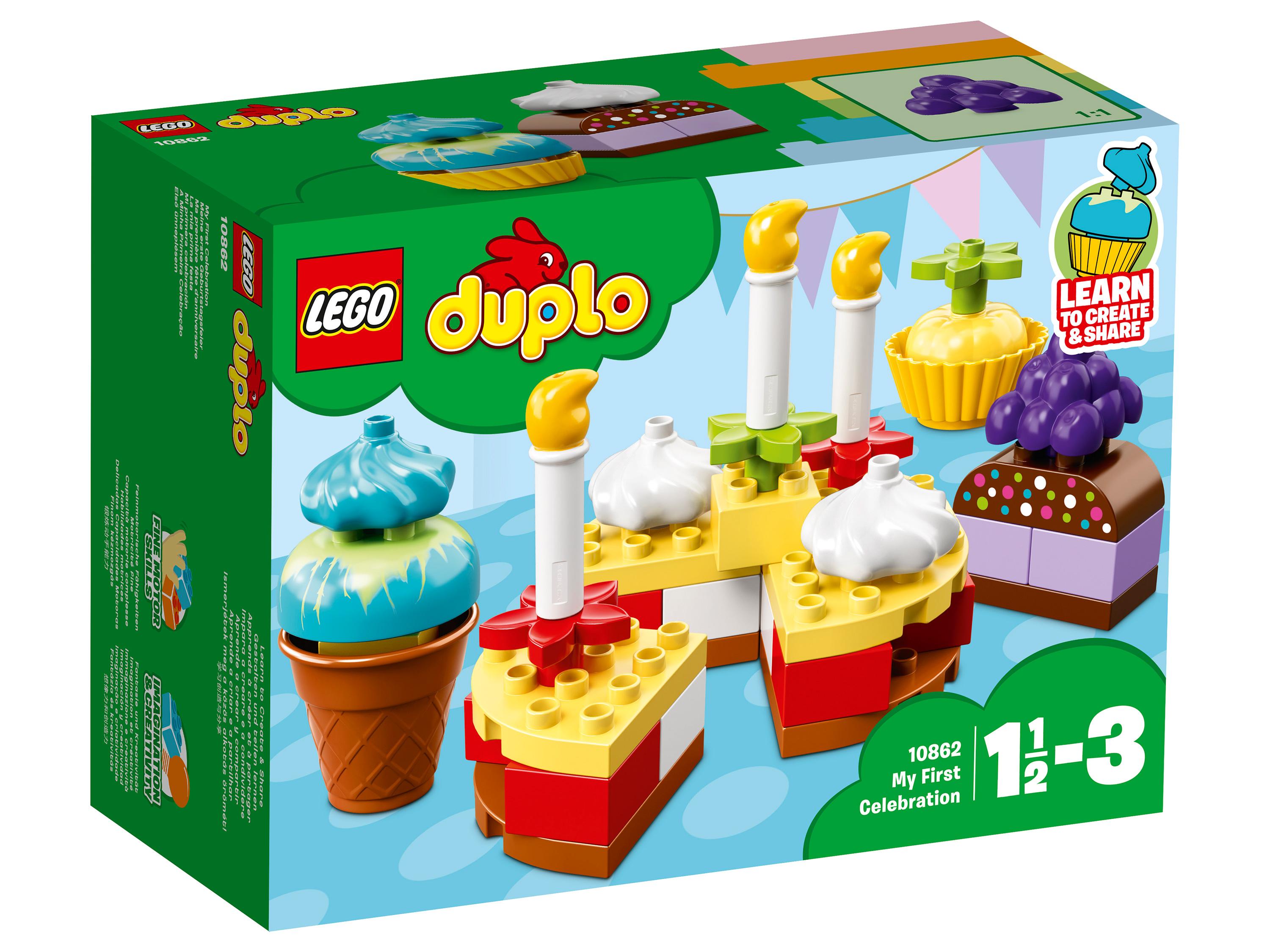 Конструктор LEGO Duplo My First Мой первый праздник - 10862
