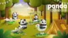Конструктор RTOY 3D из миниблоков Веселая панда, подвижные элементы, 100 элементов - WL66551