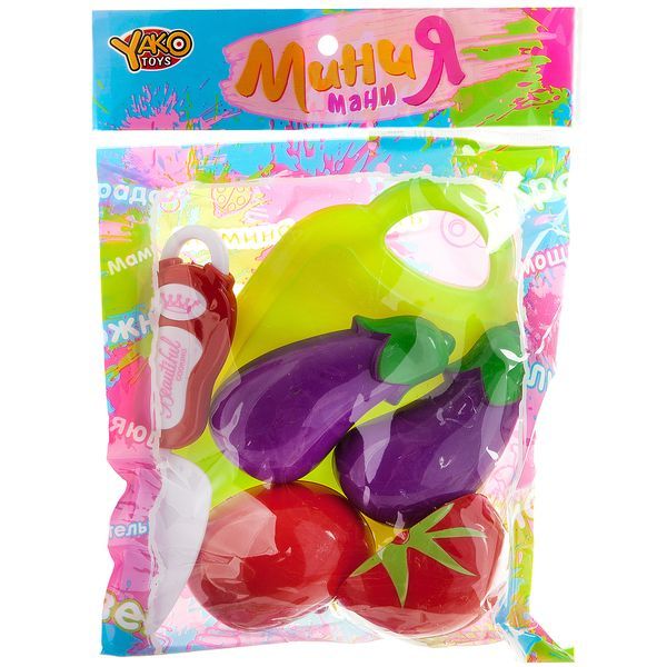 Набор продуктов Yako Toys, нарезка на липучках, М6013 - Д79206