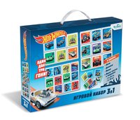 Настольная игра Origami Hot Wheels 3в1 - 05971