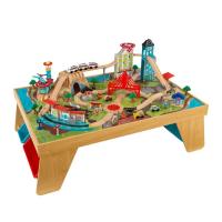 Деревянная железная дорога KidKraft со столом *Аэросити* - 17554_KE