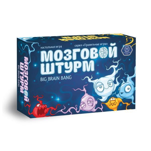 Настольная игра ПРАВИЛЬНЫЕ ИГРЫ Мозговой штурм. - 35-01-01