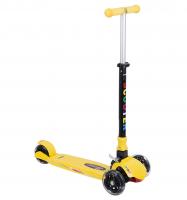 Самокат Leader Kids QQBear, цвет: желтый - GL000373867