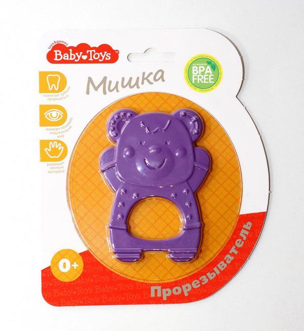 Прорезыватель Десятое королевство Baby Toys *Мишка* - 04132ДК