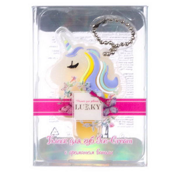Бальзам для губ 1Toy Ice-cream Unicorn с нежным ароматом ванили - Т16145