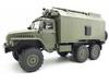 Радиоуправляемый внедорожник HENG LONG Советский военный грузовик *Урал* 4WD RTR масштаб 1:16 2.4G - HL3853B