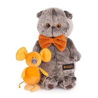 Мягкая игрушка Budi Basa Басик с мышкой Миленой 25 см - Ks25-052