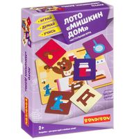 Настольная игра Bondibon Лото *Мишкин Дом*- ВВ3900