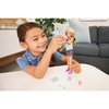 Игровой набор Mattel Barbie Няня Блондинка с малышом и аксессуарами - GRP13