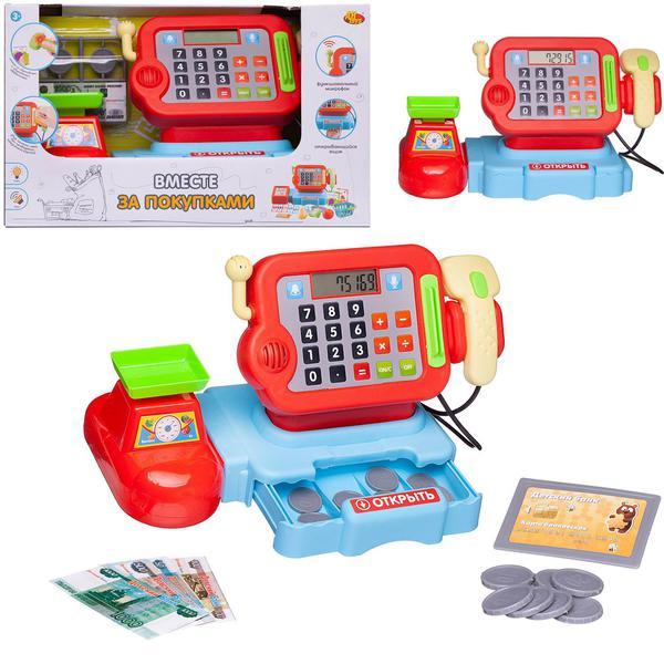 Игровой набор ABtoys Помогаю Маме Касса Вместе за покупками, с весами - PT-01657