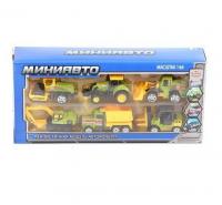 Набор машинок 6 шт Play Smart Фермер, масштаб 1:64, 6388-2 - А54445
