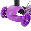 Самокат-кикборд Novatrack Disco-kids (фиолетовый) - 120SB.DISCOKIDS.VL9