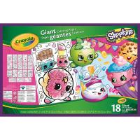 Большая раскраска Shopkins - 04-0252C