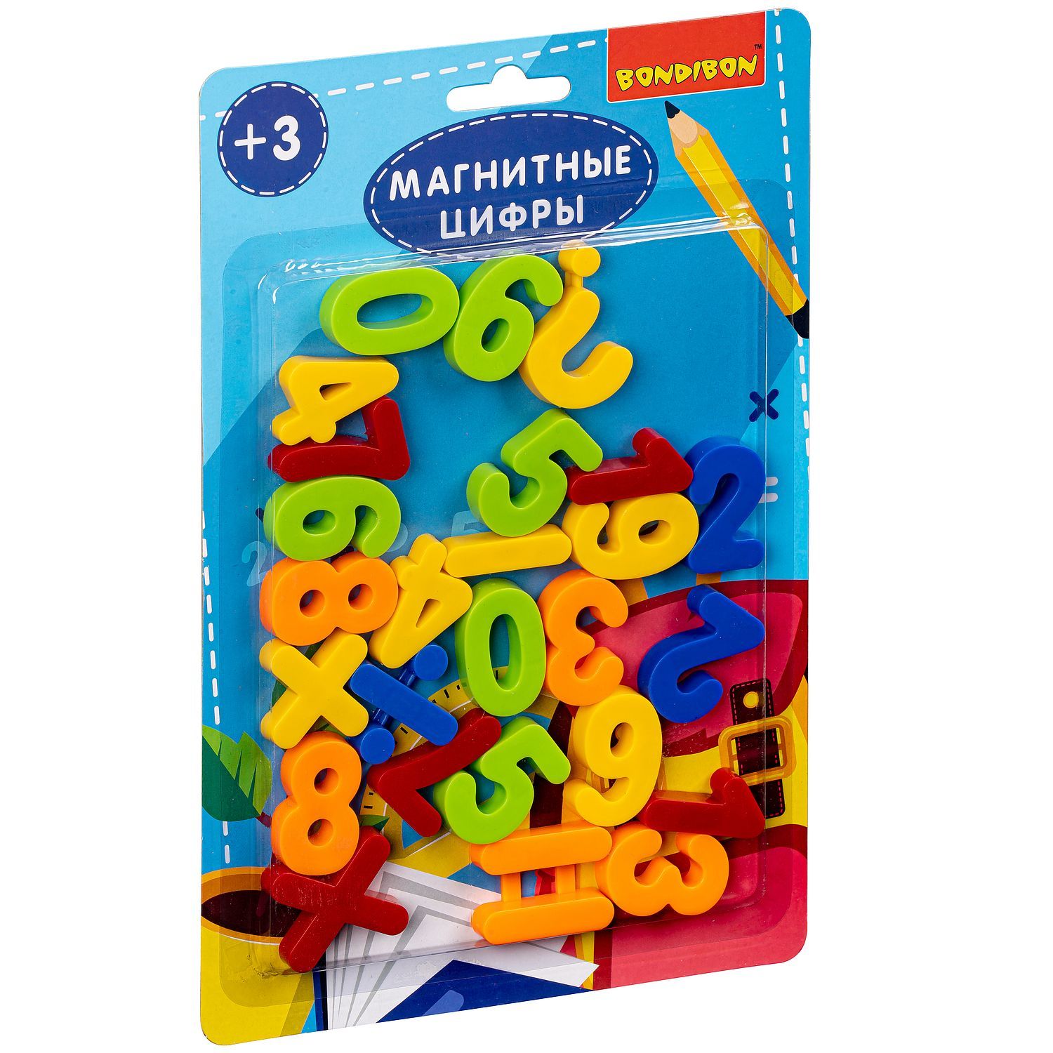 Магнитные игры Bondibon, цифры и знаки - ВВ5051