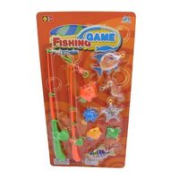 Настольная игра Рыбалка 2 удочки + 8 фигурок - 24-C1