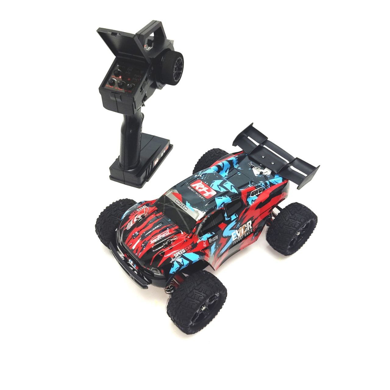 Радиоуправляемая трагги Remo Hobby S EVO-R Brushless UPGRADE V2.0 4WD RTR масштаб 1:16 2.4G - RH1665UPGV2-RED
