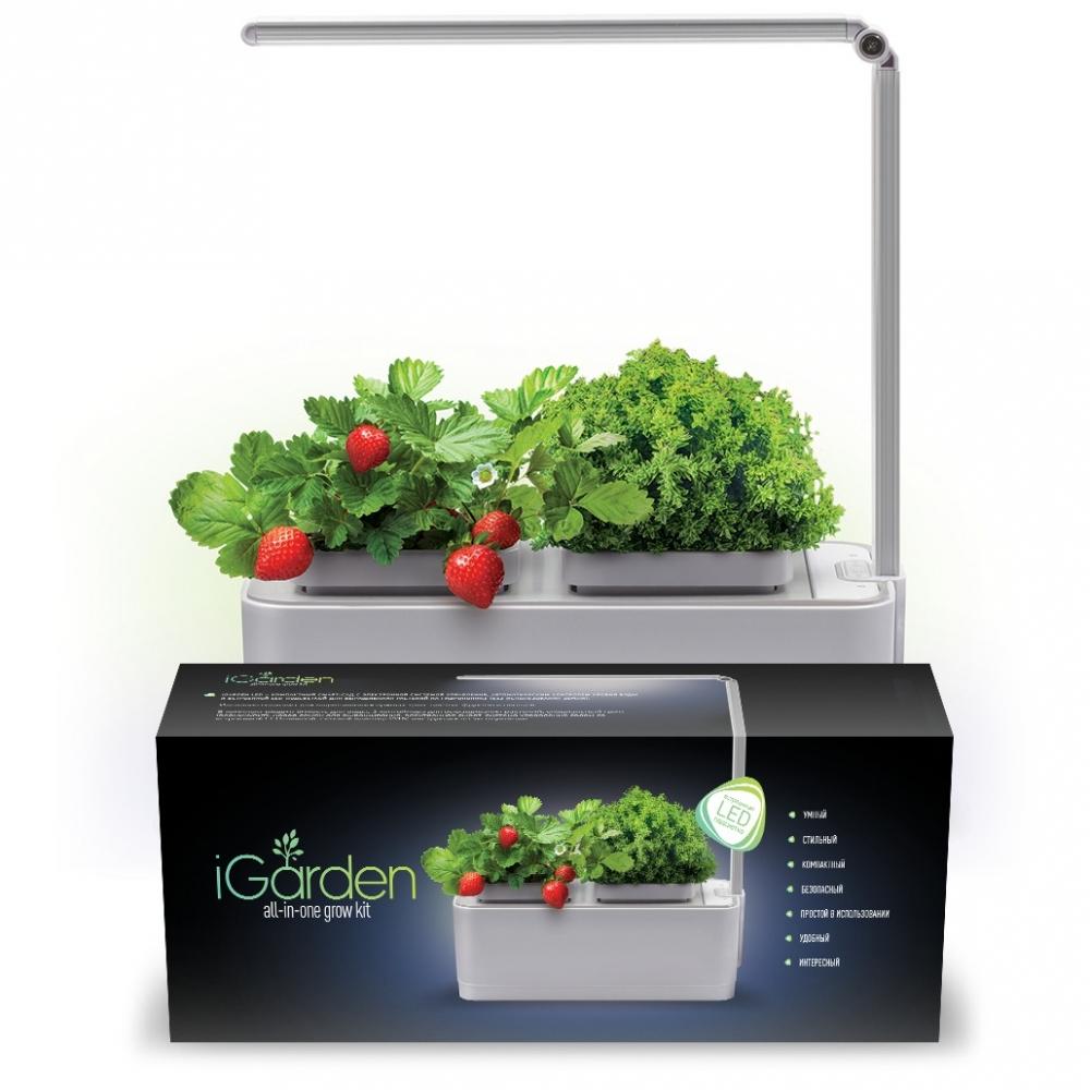 Компактный смарт-сад iGarden LED с подсветкой - GL2018