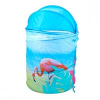 Корзина для игрушек Наша Игрушка Фламинго, 45*50см - 636008
