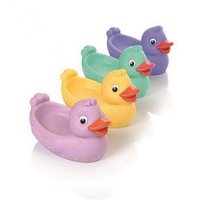 Резиновая игрушка Уточка-мыльница, 9см - С-1420