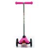 Самокат Moby kids , управление наклоном, звонок, розовый - 64968