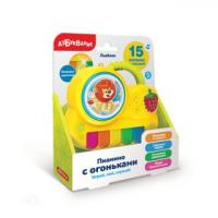 Пианино с огоньками Азбукварик Львенок - 351-7