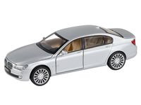Машина Автопанорама BMW 760LI , серебряный, масштаб 1:34, свет, звук, инерция - JB1251386