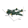 Конструктор RTOY Military Zone Самолёты *Тяжелый истребитель P-38*, 502 элемента - JK9160