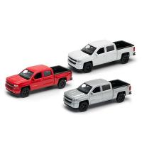 Модель машины Welly Chevrolet Silverado масштаб 1:38 - 43750