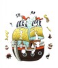 Пазл Woodlandtoys Кораблик, 112 элементов - 147101
