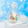 Конструктор Balody 3D из миниблоков Набор Новогодние ёлочные игрушки Шары, 6 шт, ночник, 566 элементов - BA21341