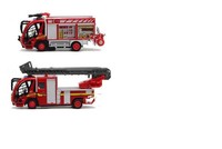 Радиоуправляемая пожарная машина MYX City Hero масштаб 1:87 - 7911-5A