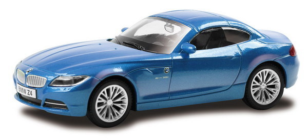 Машина металлическая RMZ City BMW Z4, масштаб 1:43, синий - 444001-BLU