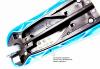 Самокат GLOBBER EVO 4 in1 TITANIUM с 3 светящимися колесами 462-130 Neon Blue - 6482