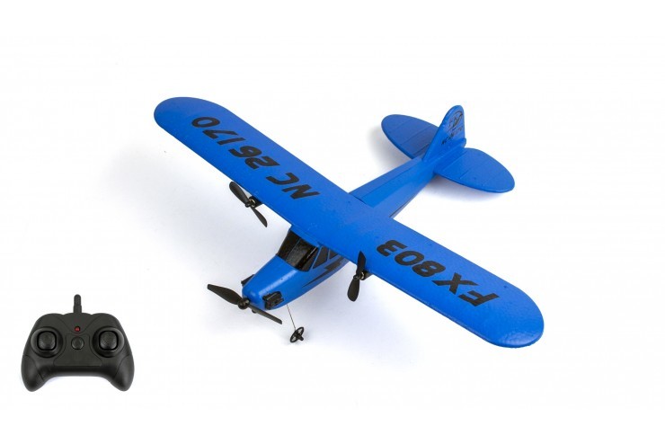 Радиоуправляемый самолет Fei Xiong FX803 Piper J-3 (EPP) 2.4G - FX803-B