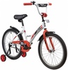 Велосипед Novatrack Strike 20*, белый-красный - 203STRIKE.WTR20
