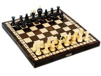 Настольная игра Шахматы *Школьные*,  деревянные фигуры, бук - Д172059