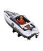 Радиоуправляемый катер HJ Toys RTR 2.4G - HJ821-WHITE