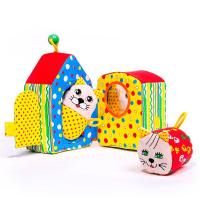 Игрушка погремушка Мякиши *Кошкин Дом*, 048 - Р24942
