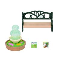 Набор Epoch Sylvanian Families Village Фонтан и скамейка - 4535