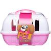 Мягкая игрушка Кролик в розовой переноске - BL400040|розовая