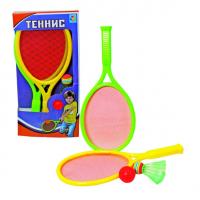 Набор для тенниса 1TOY, ракетки, мячик - Т59931