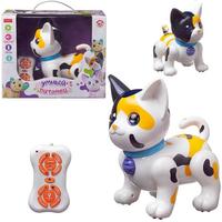 Интерактивная игрушка Junfa Котенок на радиоуправлении, пятнистый - ZY812269|пятнистый