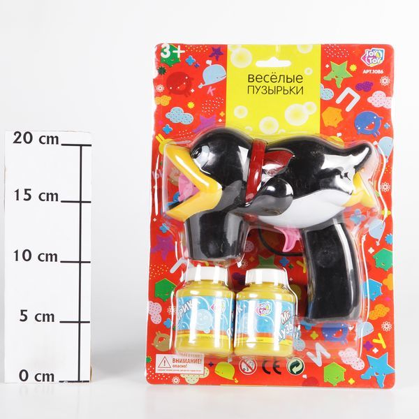 Оружие с мыльными пузырями Joy Toy Весёлые пузырьки (свет, звук) 1086 - К39815
