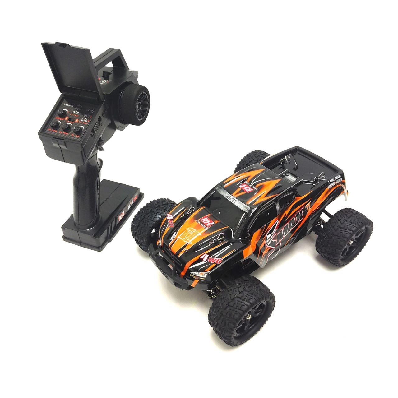 Радиоуправляемый монстр Remo Hobby RH1631 V2.0 4WD RTR масштаб 1:16 2.4G - RH1631-BLACK