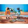 Конструктор Playmobil Игровая карта: Мототрасса - 9329pm